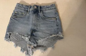 ZARA Jean Shorts thumbnail 1
