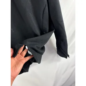 Adidas Black Hoodie Sweatshirt Size Large thumbnail 4
