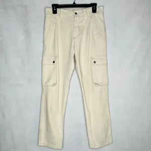 Isabel Marant Evalia Tapered Cotton Cargo Pants‎ thumbnail 4