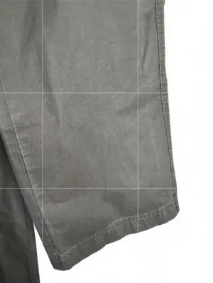 Free People Pants SZ 4 Womens The Thing is Low Rise Washed Black Utility Cargo thumbnail 4