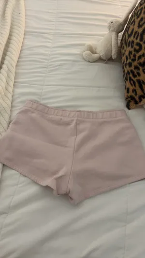 pink hollister sweat shorts size small thumbnail 3