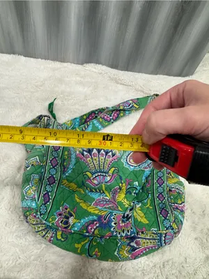 Vera Bradely Emerald Pasiley Bag thumbnail 9