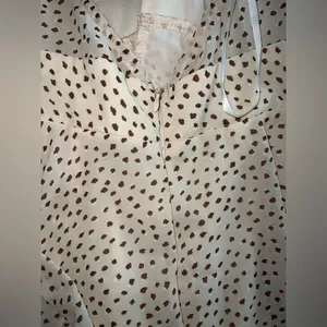 Princess Polly The Keilan Wrap Romper in Beige Size 4 thumbnail 12