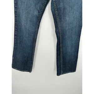 Oakley Dark Wash Blue Cotton Blend Bootcut Denim Jeans‎ Women's Size 6 thumbnail 3