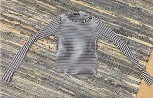 Brandy Melville Long Sleeve Top Striped thumbnail 1