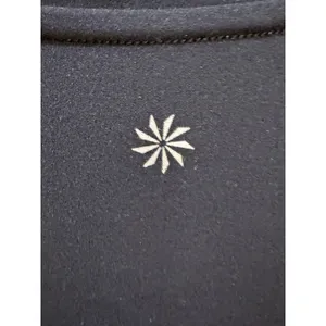 Athleta‎ Transcend Half Zip Black Size XL Ruched Sides Athlesiure Performance thumbnail 7