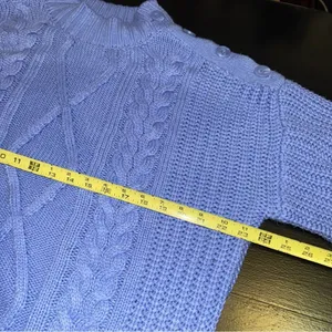Lillusory‎ Blue Knit Sweater thumbnail 4