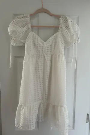 Boutique White Dress thumbnail 1