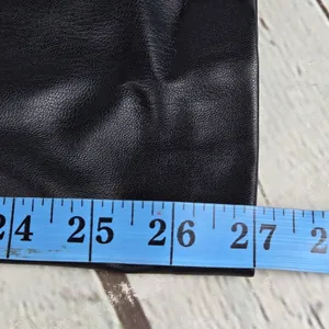Zara Faux Leather High Rise Trousers Black Size US S thumbnail 12