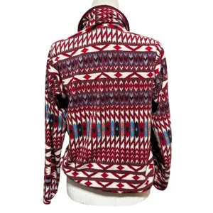 Patagonia Synchilla Snap T Pullover -Kuta Klash “Dark Currant” Aztec Tribal (S) thumbnail 3