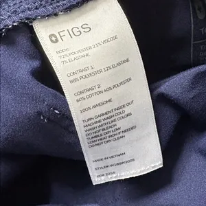Figs Navy scrub pants jogger small thumbnail 8
