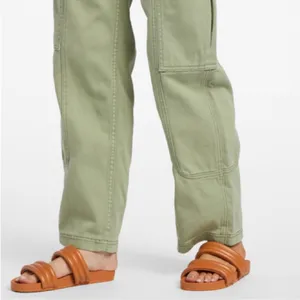 Billabong Wall To Wall Cargo Pants green denim straight leg loose fit baggy thumbnail 4