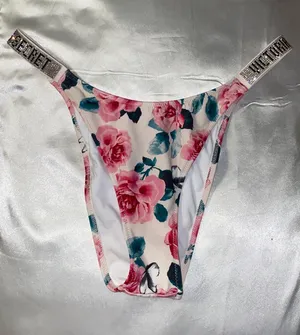 Victorias Secret Shine Strap Brazilian Bottoms thumbnail 1