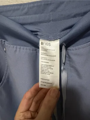 FIGS Zamora High Waisted Jogger Scrub Pants Electric Orchid XS Tall Medical thumbnail 4
