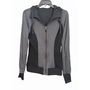 Lululemon Dance Studio Jacket III Reversible Women's 6 Black Heathered Gray R6-2 thumbnail 4