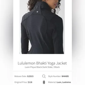 Lululemon Bhakti Yoga Jacket thumbnail 2