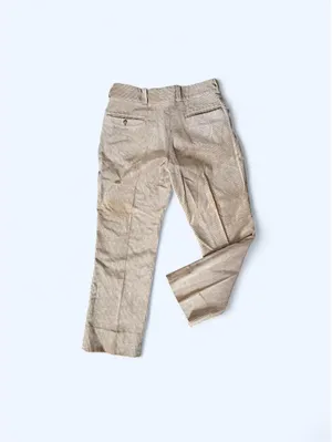 Vintage 90s Beige Corduroy Straight Leg Pants size 38 🤎 thumbnail 3