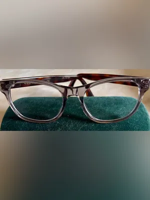 Gucci GG0040 004‎ Transparent Light Grey Plastic Square Eyeglasses w/Case thumbnail 13