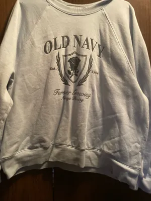 Light Blue Old Navy Crewneck Sweater thumbnail 1