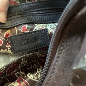 Clarks Women's Hobo Bag in Rich Brown and Black thumbnail 7