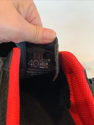 NEW Peloton Unisex Men’s Women’s Size 40 Black Cycling Shoes with Red Trim thumbnail 10