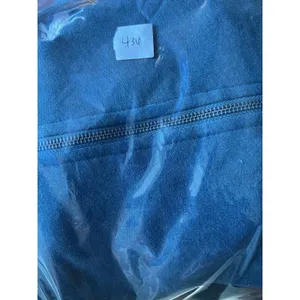 Abercrombie & Fitch Women Small Blue Full Zip Y2K Jacket Hooded Logo Sleeve 90's thumbnail 9