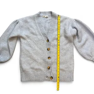 Zara Light Blue Button Cardigan thumbnail 3