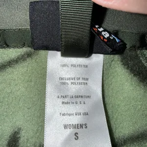 Patagonia Women’s Synchilla Fleece Vest Green Floral Print thumbnail 6