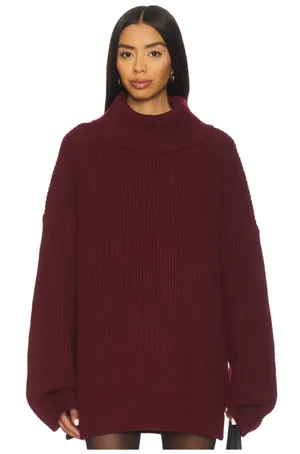 All the Ways Delta Chunky Knit Turtleneck Tunic Sweater M thumbnail 1