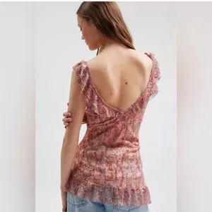 NWOT Urban Outfitters Kimchi Blue Hydi Asymmetric Lace Tunic Top size M thumbnail 4