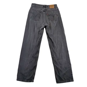 Levis Premium Dad Jean‎ Washed Black High Rise Straight Leg Denim Women's 27x30 thumbnail 2