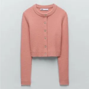 ZARA *NWT* soft Pink Button-Up cardigan thumbnail 5
