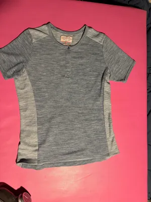 Giro Sport Design Men's Short Sleeve Merino Wool Blend Henley Shirt thumbnail 8