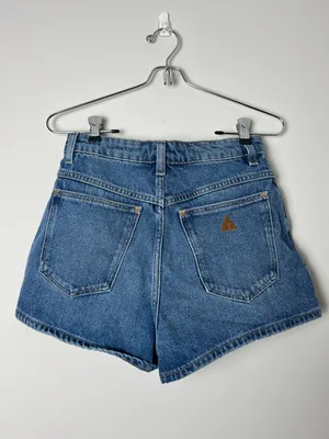 Princess Polly Abrand Medium Wash Jean Shorts thumbnail 6
