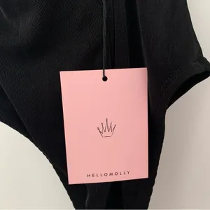 Hello Molly Welcome To New York Black Bodysuit thumbnail 10