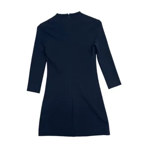 Lilly Pulitzer Charlena Dress Womens XS Blue Textured Shift Preppy Career Office thumbnail 6