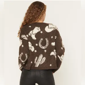 Idyllwind Saddleridge Western Conversation Print Sweater thumbnail 4