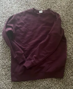 Burgundy Crewneck Sweatshirt thumbnail 1