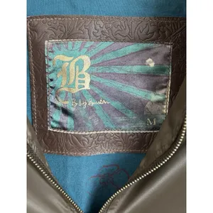 B By‎ Burton Nylon Jacket Womens Size M Lined Full Zip Heavy Comfort Brown #X4-5 thumbnail 2