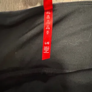 SPANX Faux‎ Leather High Waisted Leggings Black Size Large thumbnail 3