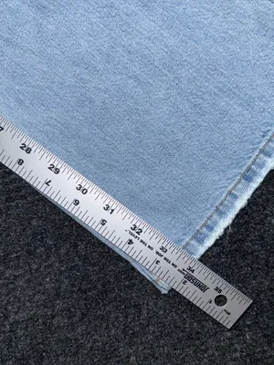 VTG Y2K Hollister Jeans Sz 5 / 29 LONG Light Wash Low Rise Distressed Flare Surf thumbnail 12