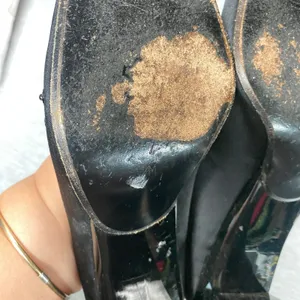 Vintage Sesto Meucci Black Satin‎ Beaded Embellished Mule Heels Sz 7 M Old Money thumbnail 8