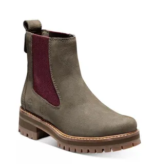 Timberland Courmayeur Valley Chelsea Boots, Olive Nubuck, Size 7.5 New in Box thumbnail 2