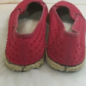 Vans KVD JUTE slip on flat shoes loafers sz 10 thumbnail 5