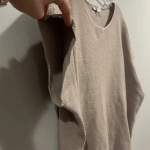 Cyrus Textured Knit Sweater Top Beige Womens Small Short Dolman Sleeve Shirt thumbnail 5