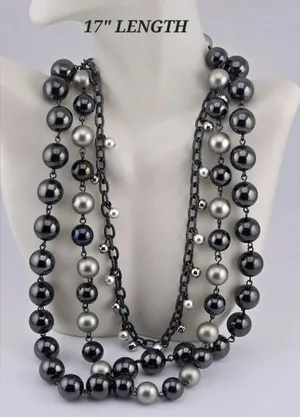 Black and Silver Triple thumbnail 1