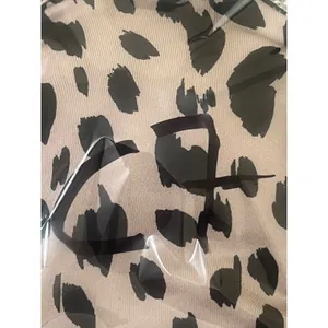 MM Sport Sports Bra Women Medium Tan Black Excellence Animal Print Racerback thumbnail 6