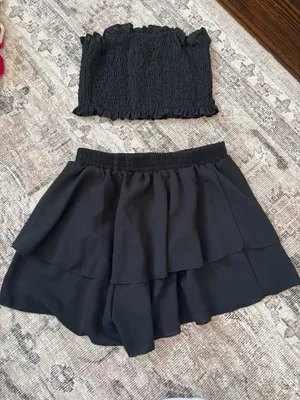 SheIn Black Skirt Set thumbnail 1
