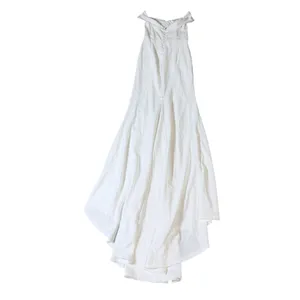 NWOT Lulus Size Small Arienne White Off-the-Shoulder Mermaid Maxi‎ Dress White thumbnail 9