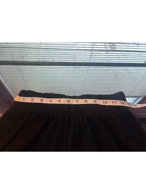 Soft Stretch Black Palazzo Wide Leg Flowy Yoga Lounge Pants Sz M thumbnail 5
